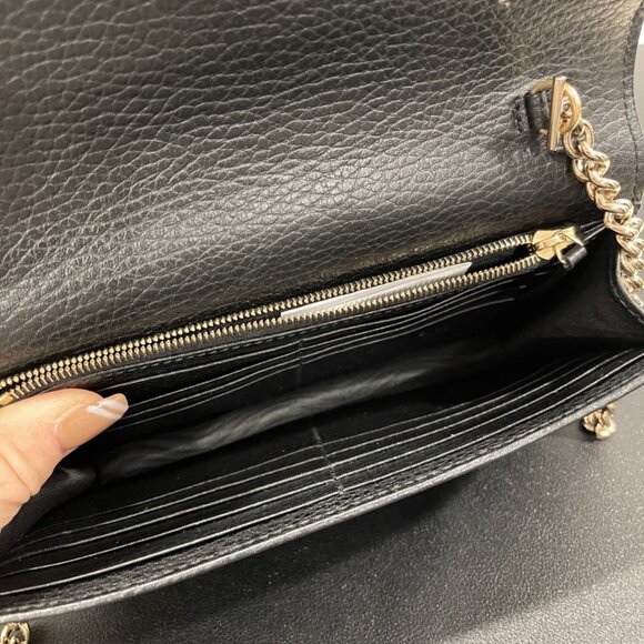 Gucci Black Pebble Leather WOC - Gold Hardware (171007) - Picture 6 of 8